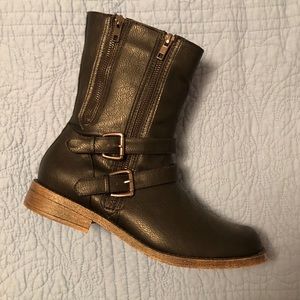 Combat/ Moto Black Boots